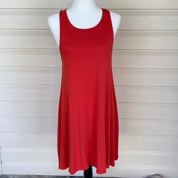 George Orange Dress